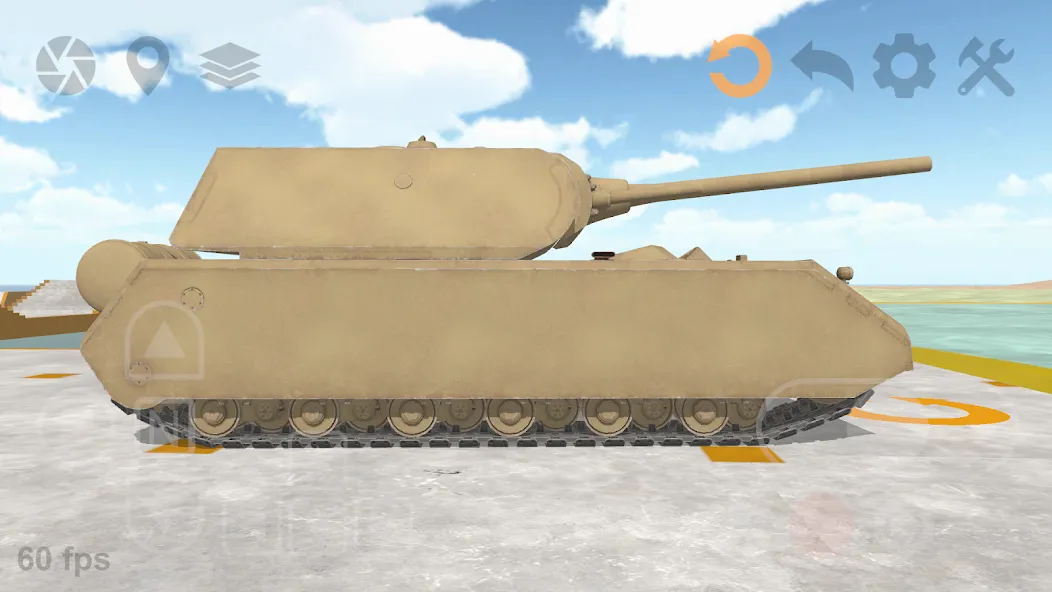 Tank Physics Mobile Vol.3  [МОД Бесконечные монеты] Screenshot 5