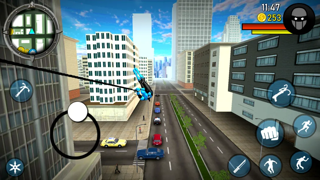 Blue Ninja : Superhero Game (Блу Ниндзя)  [МОД Бесконечные деньги] Screenshot 5