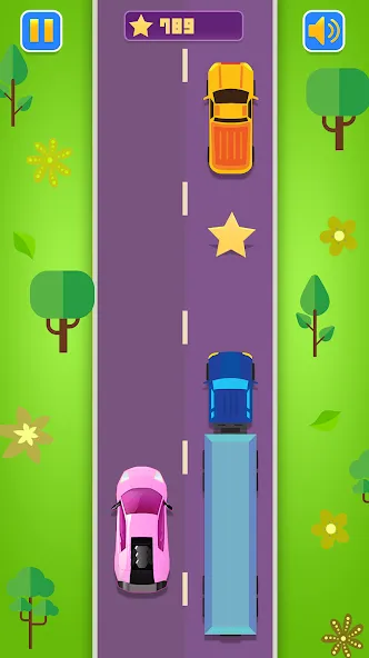 Kids Racing, Racecar Boy Girl  [МОД Бесконечные деньги] Screenshot 1