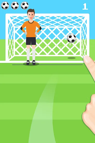 Penalty Shootout Game Offline (Пенальти игра без подключения к интернету)  [МОД Mega Pack] Screenshot 3