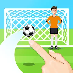 Взлом Penalty Shootout Game Offline (Пенальти игра без подключения к интернету)  [МОД Mega Pack] - стабильная версия apk на Андроид