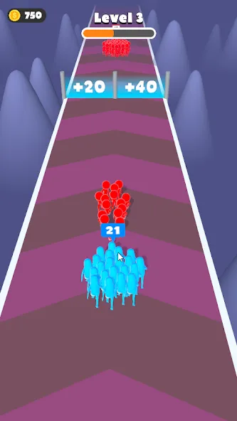 Count Masters: Crowd Runner 3D (Каунт Мастерс Крауд Раннер 3Д)  [МОД Menu] Screenshot 1