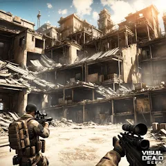 Скачать взломанную FPS Commando Shooting Games 3D  [МОД Бесконечные деньги] - последняя версия apk на Андроид