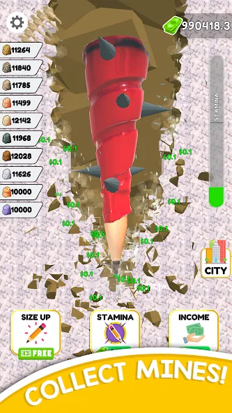 Pen Dig (Пен Диг)  [МОД Unlimited Money] Screenshot 5