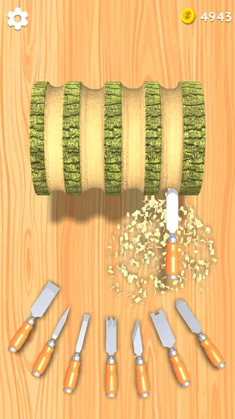 Wood Turning 3D - Carving Game  [МОД Menu] Screenshot 3