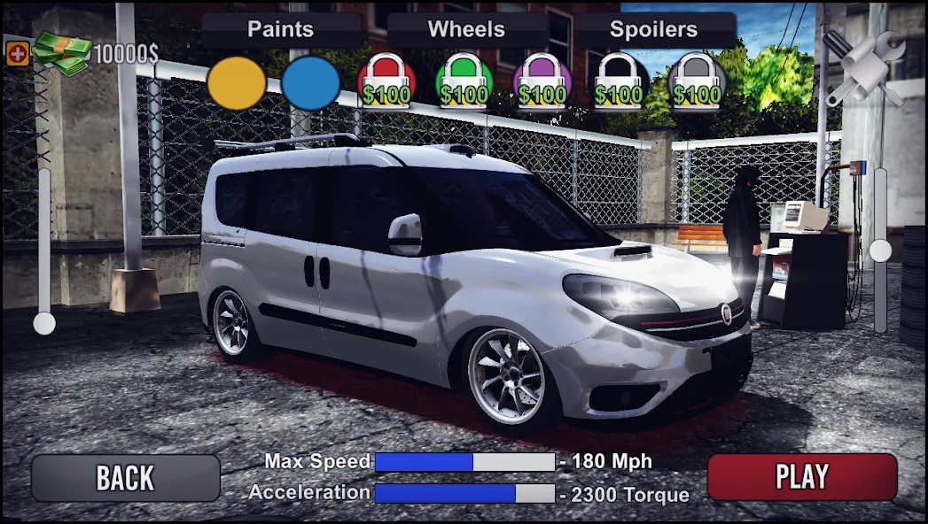 Doblo Drift Simulator (Добло Дрифт Симулятор)  [МОД Все открыто] Screenshot 2