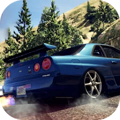 Взломанная Skyline Drift Simulator (Скайлайн Дрифт Симулятор)  [МОД Много денег] - полная версия apk на Андроид