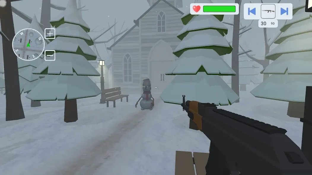 Evil Snowmen 2 (Ивил Сномен 2)  [МОД Unlocked] Screenshot 1