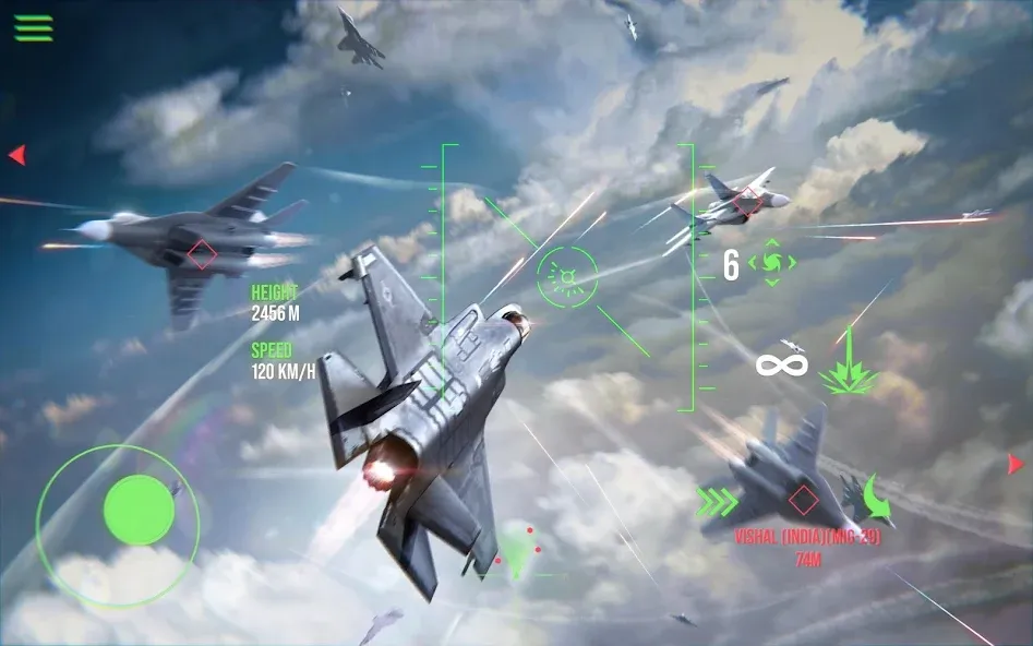 Modern Warplanes: PvP Warfare (Модерн Варплейнс)  [МОД Unlocked] Screenshot 4