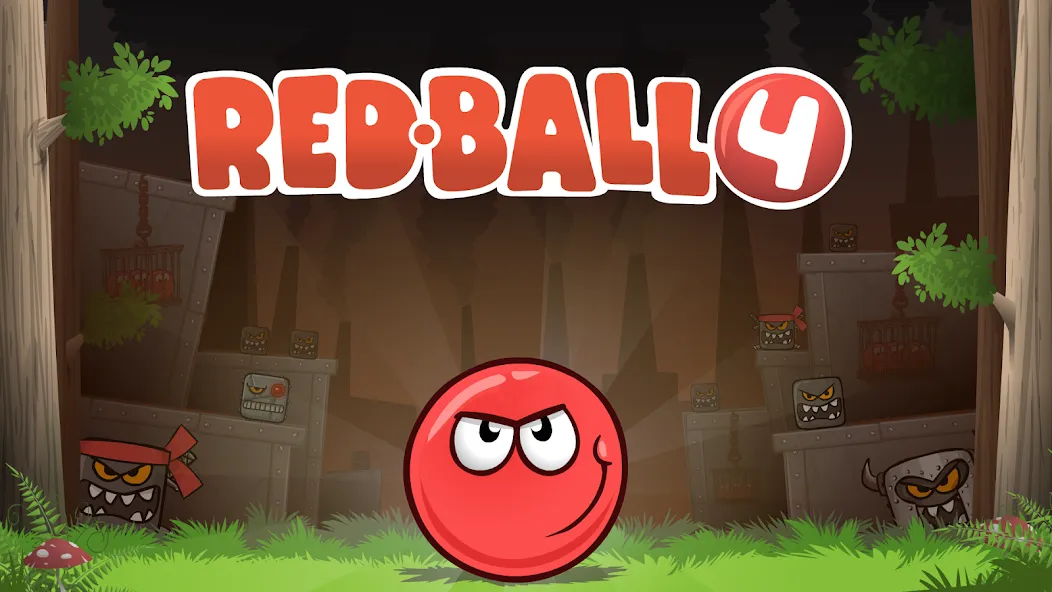 Red Ball 4 (Рэд Болл 4)  [МОД Все открыто] Screenshot 1