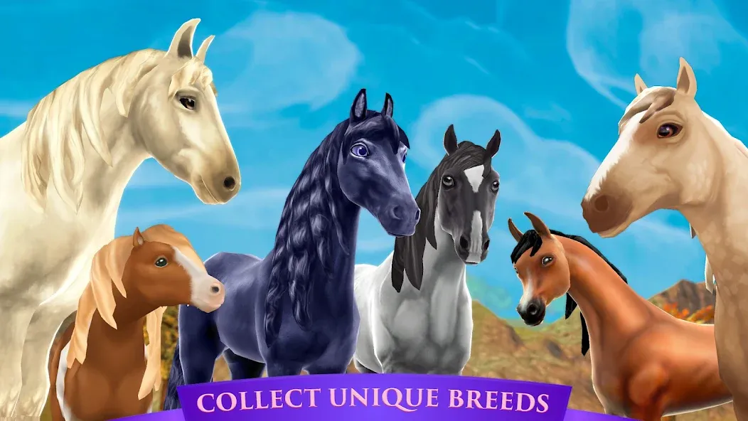 Horse Riding Tales - Wild Pony (Хорс Райдинг Тейлс)  [МОД Menu] Screenshot 1