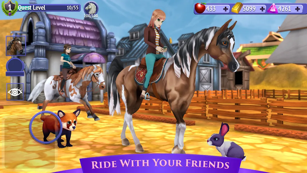 Horse Riding Tales - Wild Pony (Хорс Райдинг Тейлс)  [МОД Menu] Screenshot 5