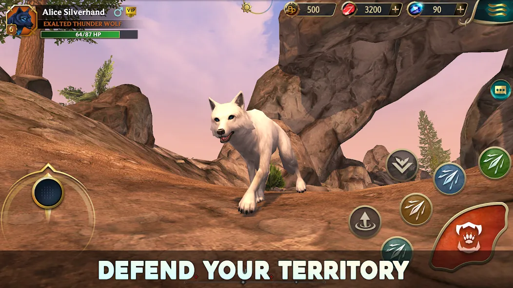 Wolf Tales - Wild Animal Sim (Вулф Тейлс)  [МОД Menu] Screenshot 5