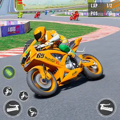 Взлом Moto Racing 3d Motorcycle Game (Дерт Байк Рейсинг 3Д)  [МОД Много монет] - стабильная версия apk на Андроид