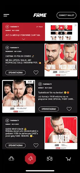 FAME MMA APP (ФЕЙМ ММА АПП)  [МОД Много монет] Screenshot 1