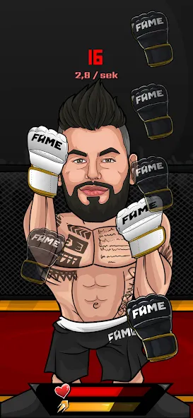 FAME MMA APP (ФЕЙМ ММА АПП)  [МОД Много монет] Screenshot 3