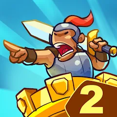 Взлом King of Defense 2: Epic TD (Кинг оф Дефенс 2)  [МОД Много монет] - стабильная версия apk на Андроид