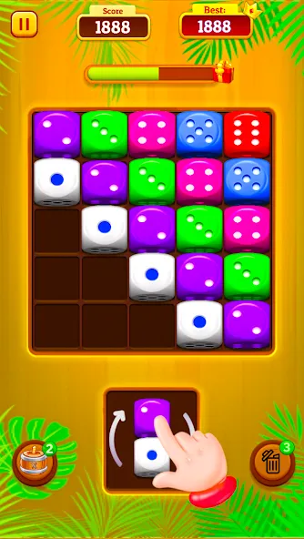 Dice Merge: Dice Mania Game (Дайс Мердж)  [МОД Все открыто] Screenshot 3