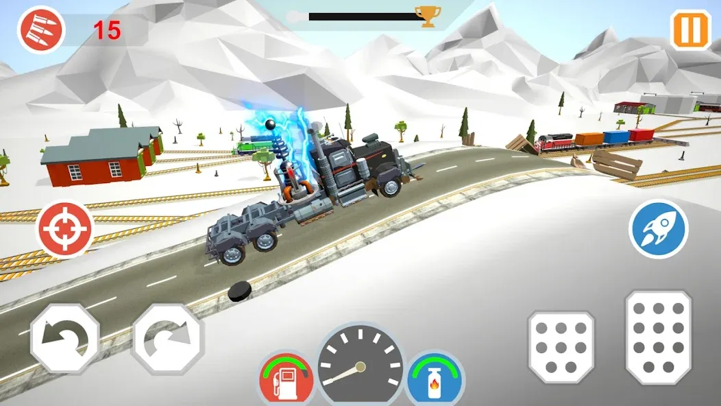 Zombie Cars Crush: Racing Die (Зомби Карс)  [МОД Много монет] Screenshot 2