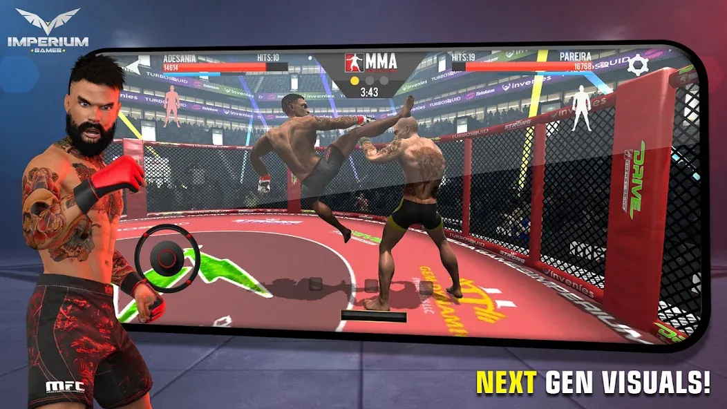 MMA Fighting Clash (ММА Файтинг Клэш)  [МОД Menu] Screenshot 1