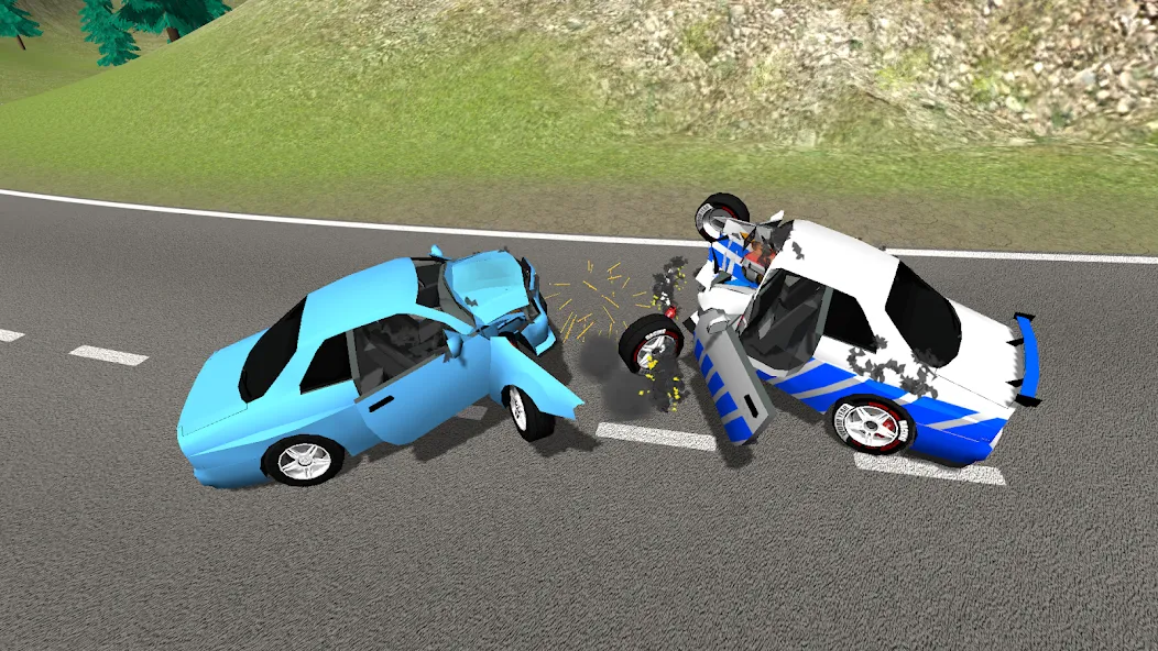 Car Destruction Simulator 3D (Кар Деструкшн Симулятор 3Д)  [МОД Меню] Screenshot 2