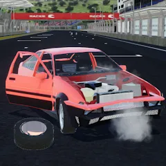 Скачать взломанную Destructive Car Race Generator (Деструктивный Генератор Гоночных Автомобилей)  [МОД Бесконечные монеты] - последняя версия apk на Андроид