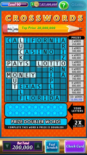 Scratch Off Lottery Casino (Скретч Офф Лотерейное Казино)  [МОД Mega Pack] Screenshot 5