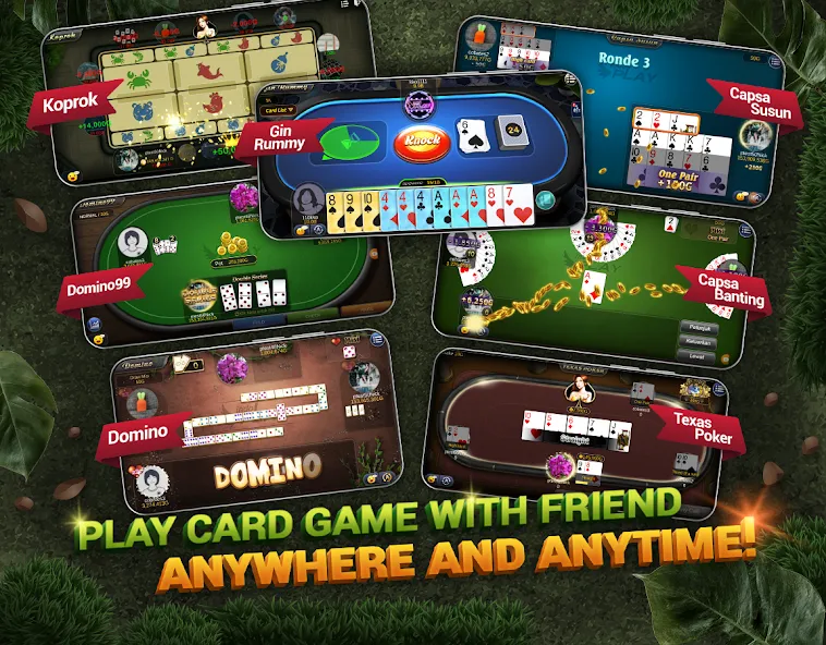 Indoplay-Capsa Domino QQ Poker (Индоплэй)  [МОД Много денег] Screenshot 4