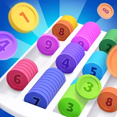 Взлом Coin Sort (Коин сорт)  [МОД Бесконечные деньги] - последняя версия apk на Андроид