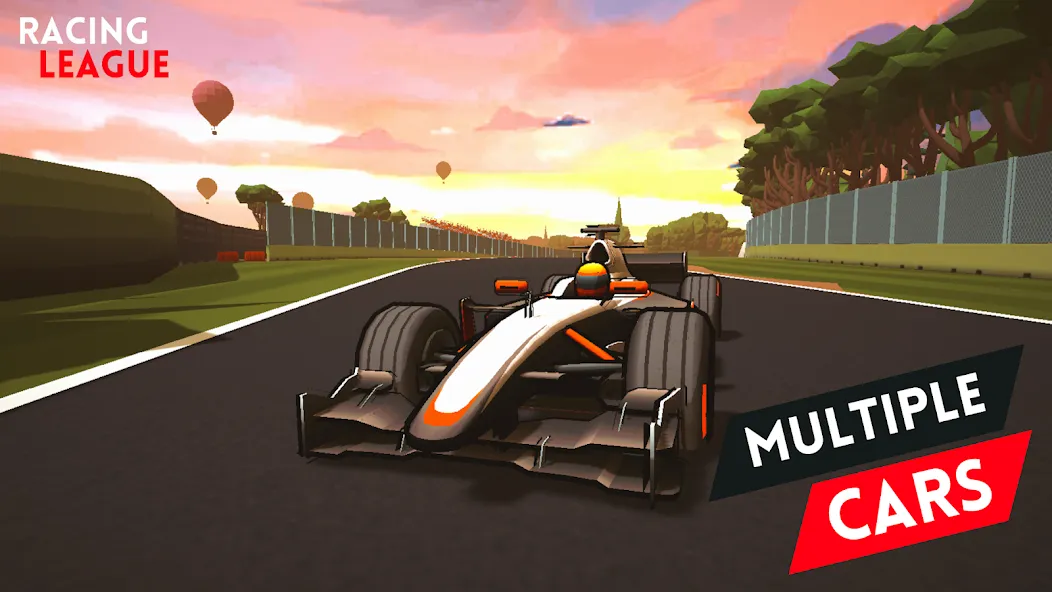 Racing League: 3D Race Offline (Рейсинг Лига)  [МОД Unlocked] Screenshot 5