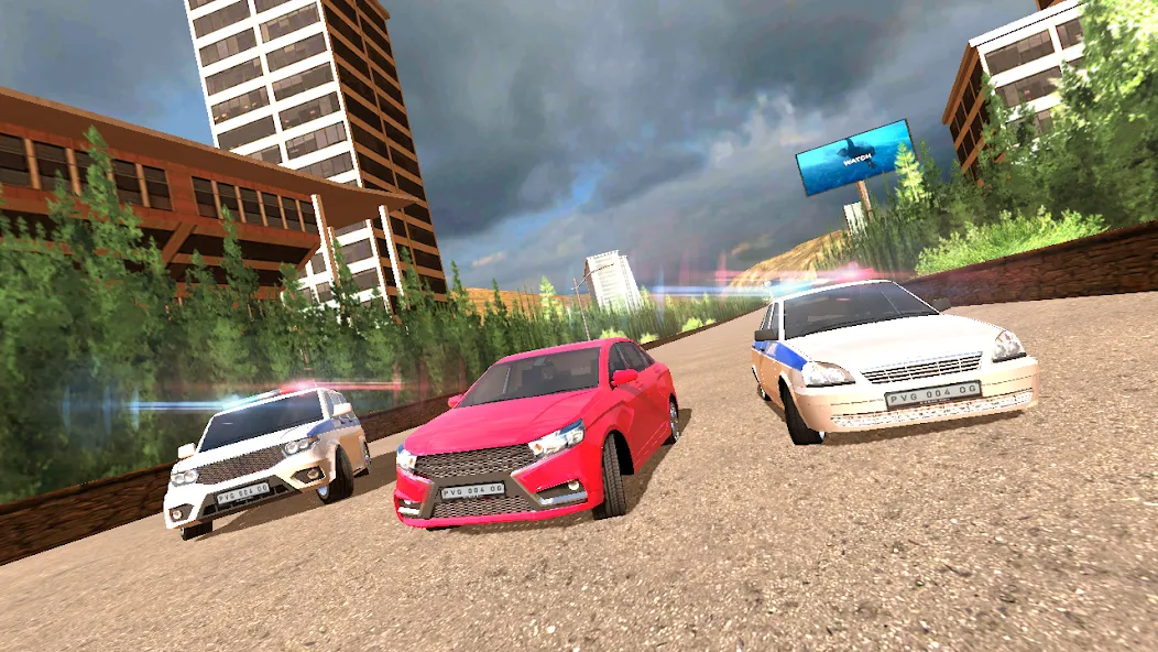 Police Car Chase  [МОД Бесконечные деньги] Screenshot 3