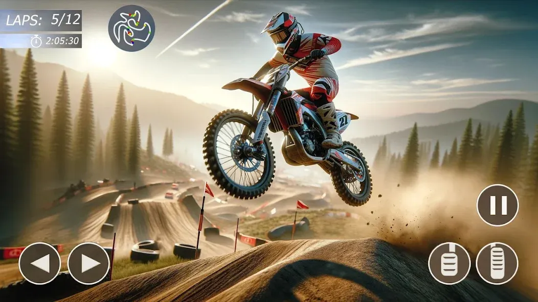 MX Bikes: Motocross Dirt bikes  [МОД Много монет] Screenshot 1