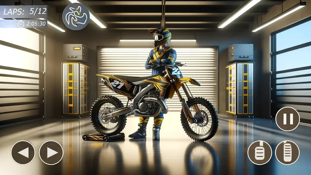 MX Bikes: Motocross Dirt bikes  [МОД Много монет] Screenshot 4