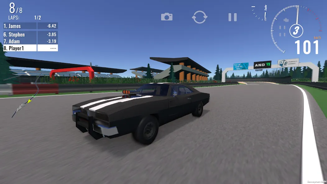 First Racer (Фрст Рейсер)  [МОД Unlocked] Screenshot 5