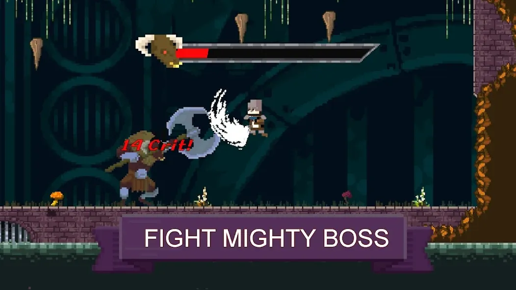 Rune Sword: Action Platformer (Руновый меч)  [МОД Бесконечные монеты] Screenshot 2