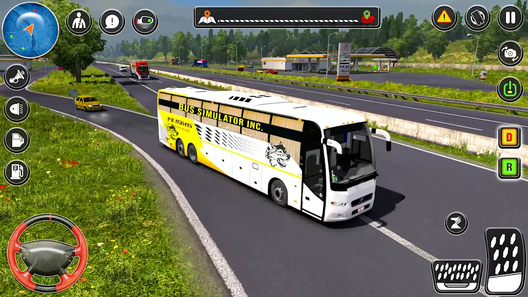 City Coach Bus City Bus Games  [МОД Menu] Screenshot 1