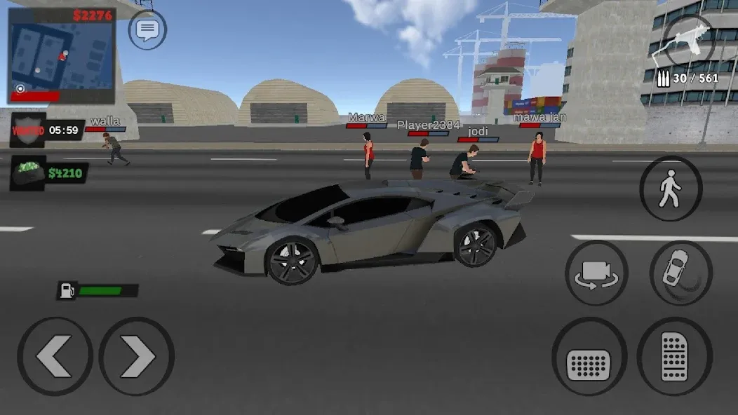 Justice Rivals 3 Cops&Robbers  [МОД Меню] Screenshot 5