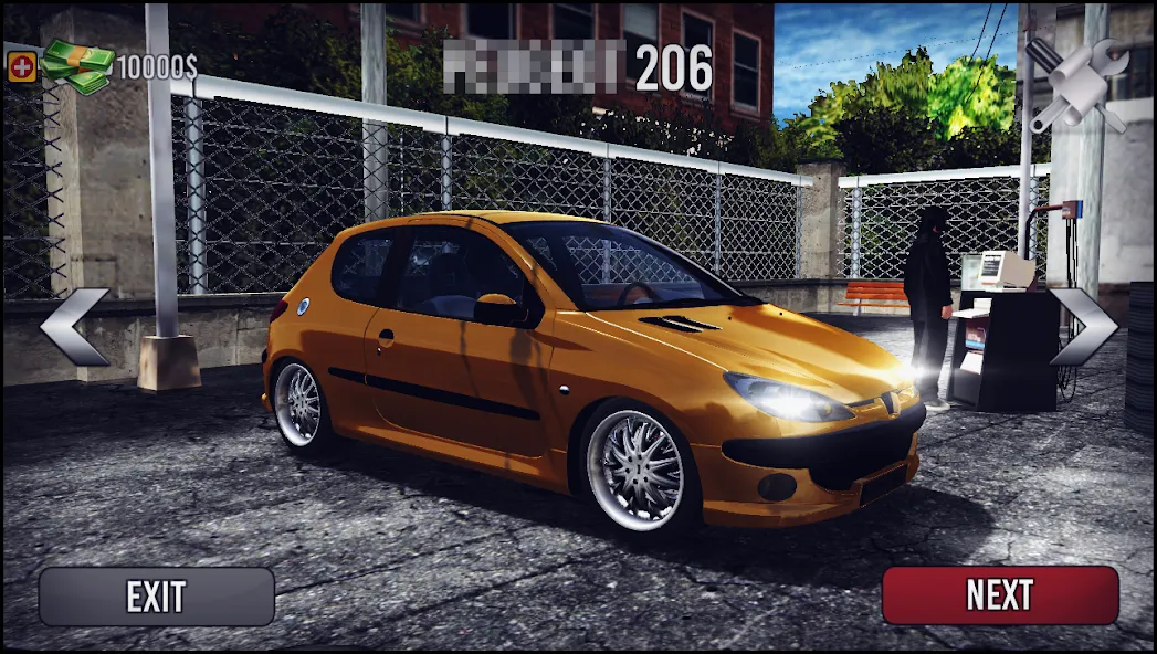 206 Drift Simulator (Дрифт Симулятор)  [МОД Все открыто] Screenshot 1