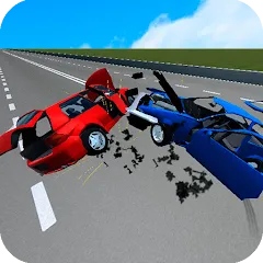 Скачать взломанную Car Crash Simulator: Accident (Кар Симулятор Столкновений)  [МОД Бесконечные деньги] - полная версия apk на Андроид