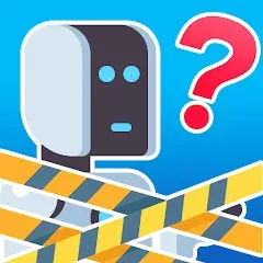 Взломанная No Robots Allowed - Crazy Quiz (Но роботы не допускаются)  [МОД Mega Pack] - полная версия apk на Андроид