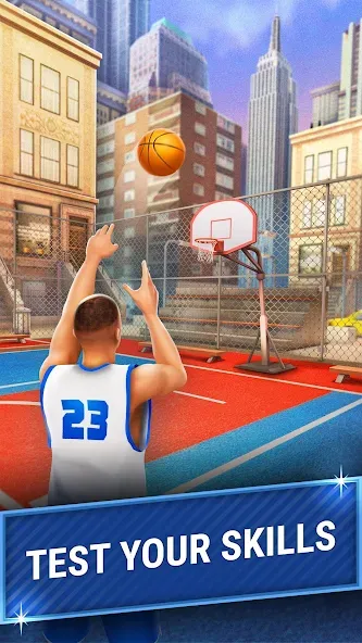 3pt Contest: Basketball Games  [МОД Бесконечные деньги] Screenshot 4