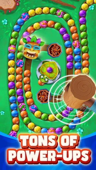 Marble Woka Woka: Jungle Blast  [МОД Бесконечные монеты] Screenshot 2