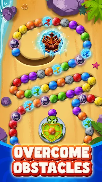 Marble Woka Woka: Jungle Blast  [МОД Бесконечные монеты] Screenshot 3