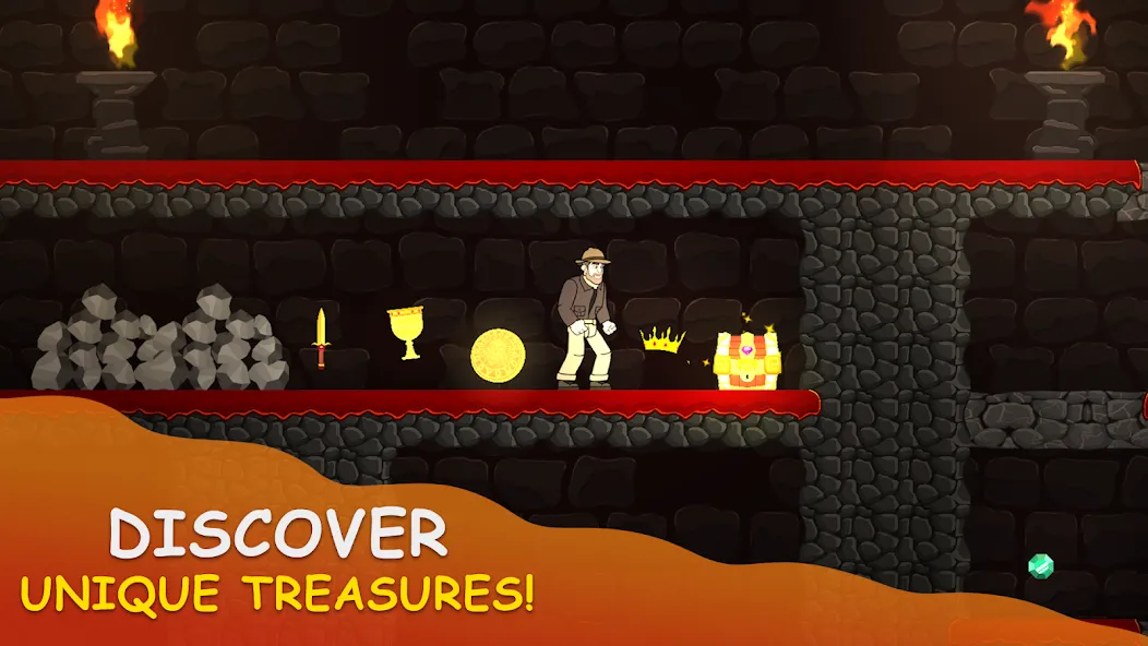 Volcano Escape (Вулканическое бегство)  [МОД Бесконечные деньги] Screenshot 3