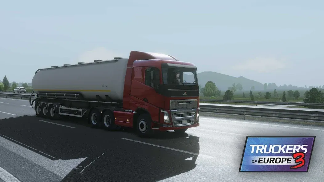 Truckers of Europe 3 (Тракеры Европы 3)  [МОД Menu] Screenshot 1