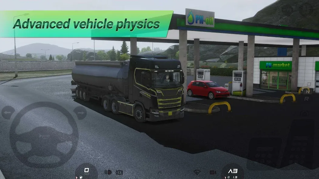 Truckers of Europe 3 (Тракеры Европы 3)  [МОД Menu] Screenshot 4