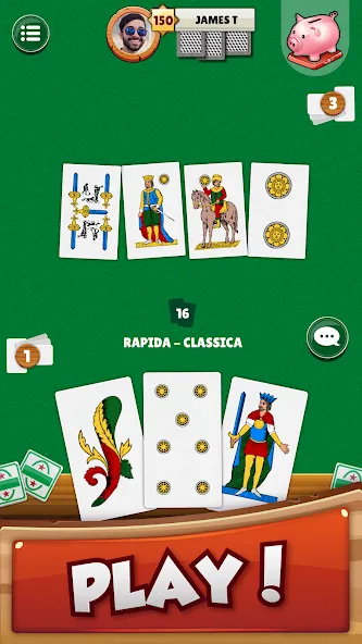 Scopa - Italian Card Game (Скопа)  [МОД Unlocked] Screenshot 1