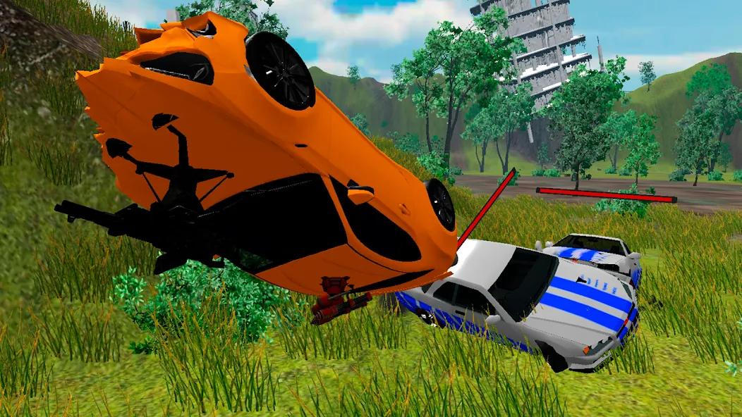 Car Crash Arena Simulator 3D  [МОД Unlimited Money] Screenshot 1