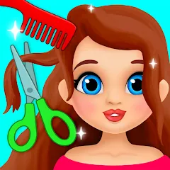 Взлом Hair salon  [МОД Mega Pack] - стабильная версия apk на Андроид