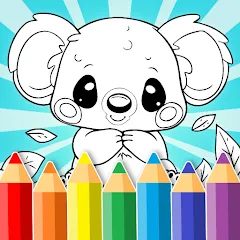 Скачать взломанную Animal coloring pages  [МОД Все открыто] - стабильная версия apk на Андроид